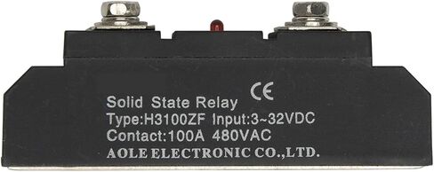 H3100ZF المرحلة الفردية DC إلى AC 100A 24-480VAC الصلبة الصلبة التتابع/SSR in Saudi Arabia