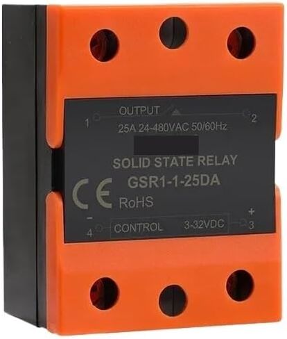 GSR1-1 SSR DA DD AA المرحلة الصلبة المرحلة الصلبة الترحيل 10A 25A 40A 60A 80A 100A 120A RELAY AC & DC (AC TO AC ، 10A) in Saudi Arabia