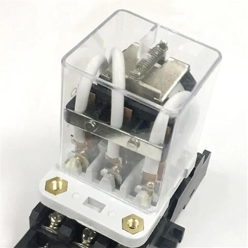 1PC JQX-38F 24VDC/240V ترحيل R40A Power Relay مع قاعدة المقبس (DC 24V) in Saudi Arabia