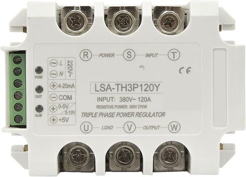 LSA-TH3P120Y Three Phase AC 120A 380V Solid State Voltage Regulator/Power Regulator Module in Saudi Arabia