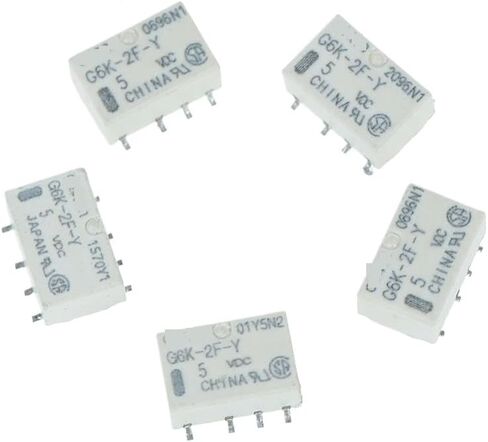 5PCS SMD G6K-2F-Y Signal Relay 8PIN for Relay DC 5V 10 * 6.5 * 5mm in Saudi Arabia