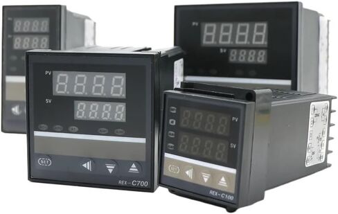 PID Digital Intelligent Industrial Temperature Controller K Universal Input REX-C100 C400 C700 C900 Thermostat SSR Relay Output(C700 Relay) in Saudi Arabia
