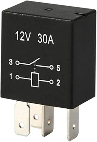 1 Pcs Violet Auto Relay 12v 30A 5P/ 12V 30A 4P /24V 30A 4PIN /24V 30A 5PIN Air Conditioner Oil Pump Truck Automotive Relay(12V 4P) in Saudi Arabia