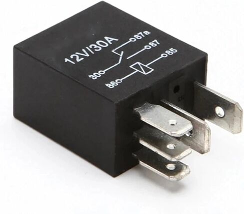 1 Pcs Violet Auto Relay 12v 30A 5P/ 12V 30A 4P /24V 30A 4PIN /24V 30A 5PIN Air Conditioner Oil Pump Truck Automotive Relay(12V 4P) in Saudi Arabia