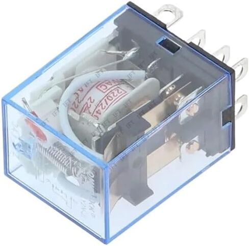 10Pcs LY2NJ HH62P HHC68A-2Z Electronic Micro Mini Electromagnetic Relay 10A 8PIN Coil DPDT AC/DC12v 24v 36v 48v 110v 220v 380v(AC 24V) in Saudi Arabia