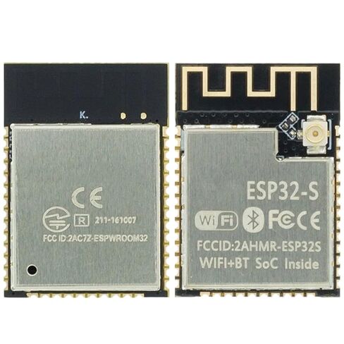 10pcs ESP32 ESP-32 WIRIELESS MODULE ESP32-S ESP-WRORET-32 ESP-32S مع 32 MBITRAM IPEX/PCB مع فلاش 4 ميجابايت in Kuwait