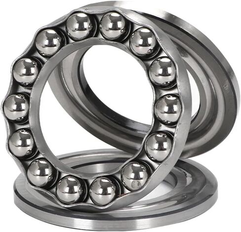 محمل كرة دفع الطائرة 51103 51104 51105 51106 51107 2/4pcs (4pcs ، 51104-20x35x10mm) in Saudi Arabia