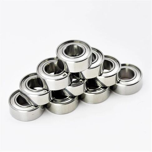 Hybrid Ceramic Ball Bore 2-10mm ZZ Shielded Fishing Reel Bearing 1Pcs(6x12x4mm) in Saudi Arabia