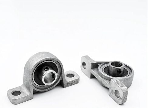 KP000 Inner Diameter 10mm Zinc Alloy Pillow Block Bearing 2Pcs/10Pcs(2Pcs) in Saudi Arabia