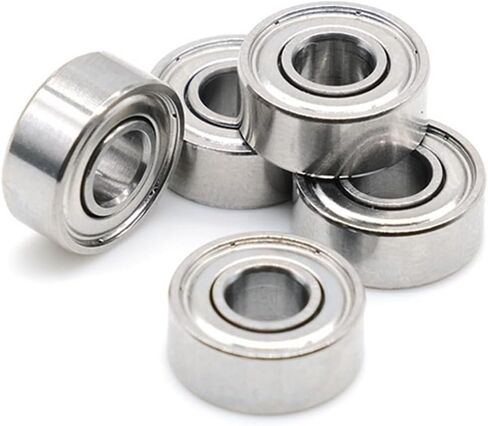 MR104ZZ4 * 10 * 4MM مصغرة MR104 ZZ Ball Bearings L-1040 X2ZZ MR104Z 10PCS in Kuwait