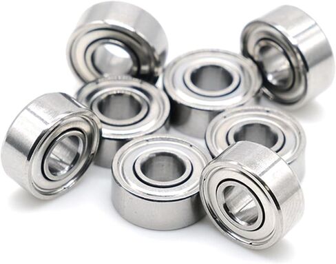 MR104ZZ4 * 10 * 4MM مصغرة MR104 ZZ Ball Bearings L-1040 X2ZZ MR104Z 10PCS in Kuwait
