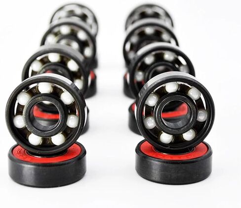 608 2RS Hybrid Ceramic Ball 8 * 22 * ​​7mm Roller Skate Skate Wheel Bearings 8/16pcs (8pcs) in Saudi Arabia