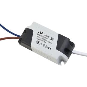 300mA Drive Power Led 18W-24W LED Driver 24W 300mA 3W 6W Constant Current DC Drive Power DC Head Panel Light Led Light Accessori(8 12W) in Saudi Arabia
