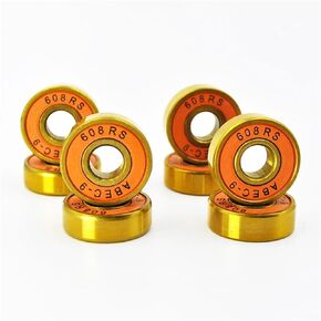 608 2RS Hybrid Ceramic Ball Bearing 8 * 22 * 7mm Skateboard Long Board Wheel 8/16Pcs(16Pcs) in Saudi Arabia