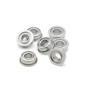 MF106ZZ 6x10x3mm Miniature Flanged MF106 Z ZZ Ball Bearings 10Pcs in Saudi Arabia
