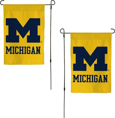 Desert Cactus University of Michigan UM Garden Flag – 19 x 12 inch Michigan Wolverines Banner, For Outdoor Display and Events (Design L) in Saudi Arabia