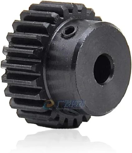 1pcs 1mod Spur Gear Metal Transmission Gear 4-15mm Bore 45# Steel 1M 15/16/17/18/20/24/25/30/35 Tooth Pinion Motor Gear (7mm ، 16 Teath) in Saudi Arabia