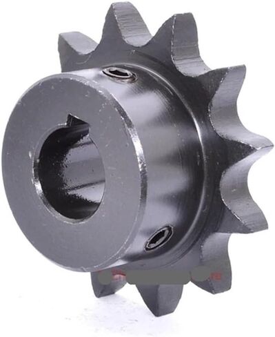 1pc 10T-20T 08B Industrial Drive Sprocket Wheel 45# Steel Chain Gear 10 11 12 13 14 15 16 17 18 19 20 Teeth Keyway Bore 10-35mm(25mm (Keyway 8mm),15 Teeth) in Saudi Arabia