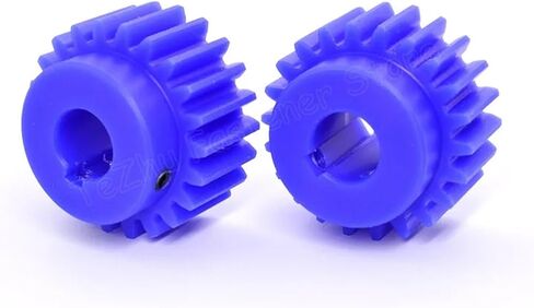 1pc Nylon Nylon Gear 2M 12 13 15 16 17 18 20 22 23 24 25 26 28 30 MOTEL SENTER TEAR BASE BORE 8-25MM (25 مم (KEYWAY 8MM) ، 30 أسنان) in Saudi Arabia