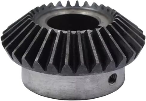 1:1 Spiral Bevel Gear Set 1.5M 20 25 30 Teeth Keyway Bore 12/14/15/16mm 45# Steel Left-Hand and Right-Hand Helical Gear(12mm (Keyway 4),1.5M 25Teeth) in Saudi Arabia