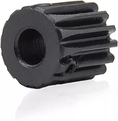 1pcs 1 Mod Pinion Gear Teath: 10/12/14t Spur Gear مع برغي 45# Bore Bore 4/5/6/6.35/7mm ترس ناقل الحركة الأسود (4 مم ، 1M10T) in Saudi Arabia