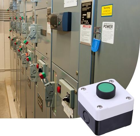ABS ABS Weatherproof Push Butch Switch مربع التحكم في زر واحد لفتحة البوابة in Kuwait