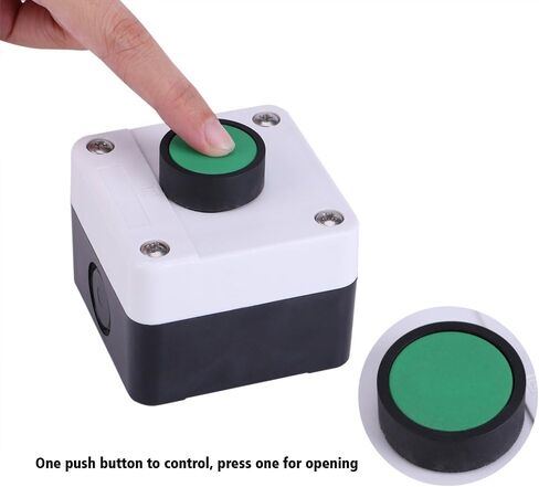 ABS ABS Weatherproof Push Butch Switch مربع التحكم في زر واحد لفتحة البوابة in Kuwait