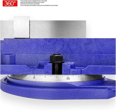 4/5/6 Inch Bench Vise, Portable Bench Clamp, 360° Rotating Base CNC Vise Workbench(6inch) in Saudi Arabia