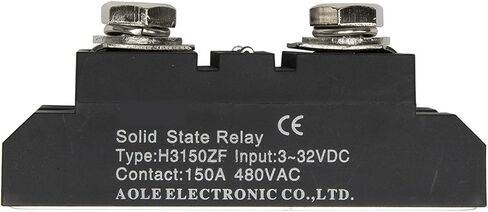 H3150ZF المرحلة الواحدة DC إلى AC 150A 24-480VAC الصلبة الصناعية التتابع/SSR in Saudi Arabia