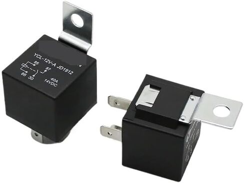4 5 Pin 4P 5P 40A Waterproof Car Relay Long Life Automotive Relays Normally Open DC 12V/24V Relay for Head Light Air Conditioner(5P 24V 40A) in Saudi Arabia