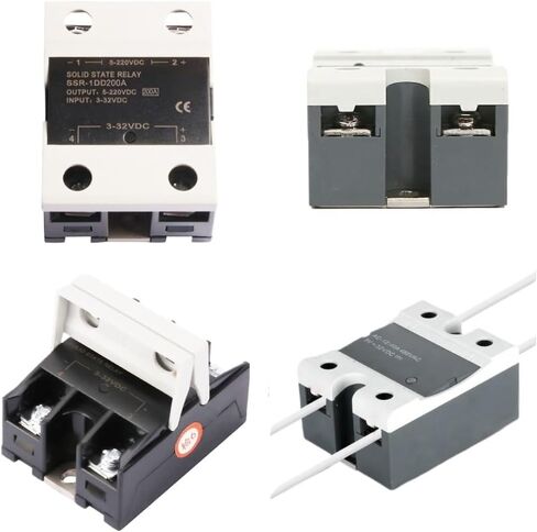 Flip Cover SSR DC-DC 10A 25A 40A 60A 80A 100A 120A one Phase Solid State Relay Module for Automated Industry(SSR-1DD120A) in Saudi Arabia