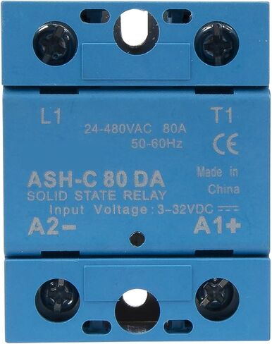ASH-C-80DA Single Phase DC to AC 80A 24-480VAC Solid State Relay 80DA SSR in Saudi Arabia