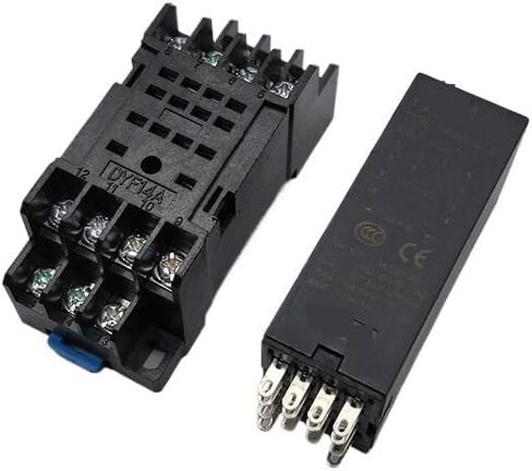 ترحيل الوقت الرقمي 0.1S-990H الطاقة في التأخير خارج الدورة تأخير Multi Mode DC24V AC 220V H3Y-4 مع مأخذ توصيل قاعدة (XL) in Saudi Arabia