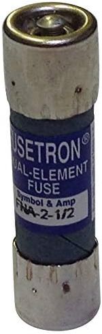 FNA-2-1/2 | FNA-2-1-2 | Bussmann Fusetron العناصر المزدوجة التي تشير - جهد منخفض - شعبة أمريكا الشمالية in Saudi Arabia