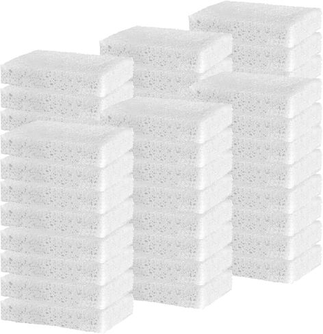 YoleShy White Sponges Kitchen 10 Pack Natural Compressed Cellulose Sponges for Dishes Non Scratch for Household Cookware Bathroom Cars Soft Super Absorbent Reusable in Kuwait
