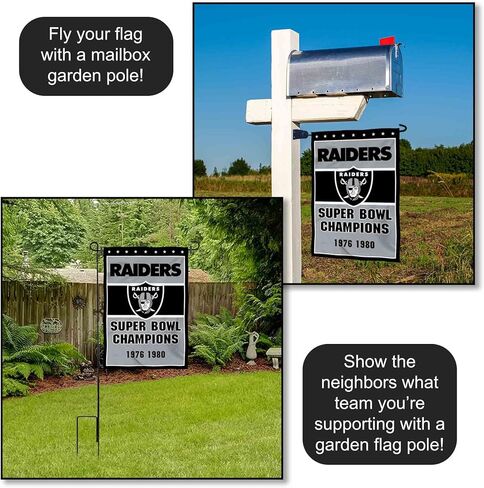 لاس فيجاس رايدرز 2 Time Super Bowl Champions Double -Side Garden Flag in Kuwait