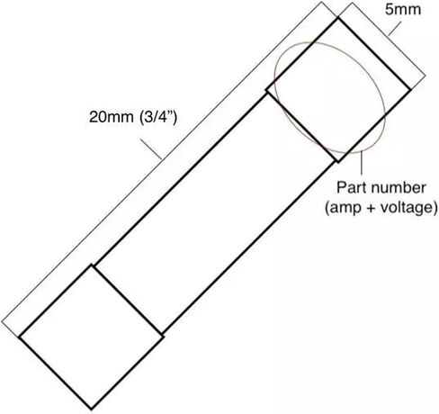 5pcs 4a 250v سيراميك الصمامات 5x20mm in Saudi Arabia