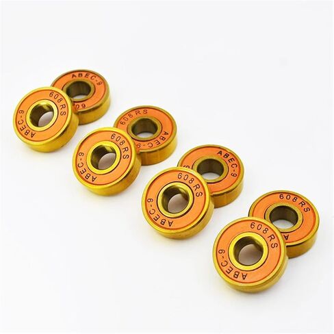 608 2RS Hybrid Ceramic Ball Bearing 8 * 22 * 7mm Skateboard Long Board Wheel 8/16Pcs(16Pcs) in Saudi Arabia