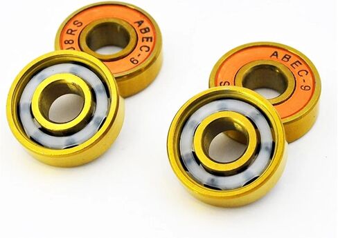608 2RS Hybrid Ceramic Ball Bearing 8 * 22 * 7mm Skateboard Long Board Wheel 8/16Pcs(16Pcs) in Saudi Arabia