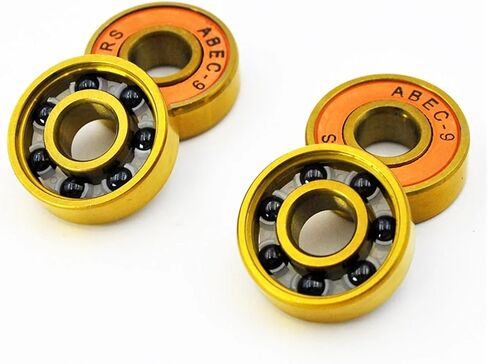 608 2RS Hybrid Ceramic Ball Bearing 8 * 22 * 7mm Skateboard Long Board Wheel 8/16Pcs(16Pcs) in Saudi Arabia