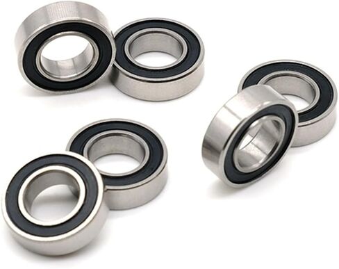S689RS 9x17x5mm S689 RS 2RS Ball Bearings Black Sealed 10Pcs in Saudi Arabia
