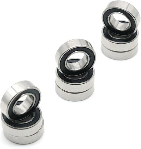 S689RS 9x17x5mm S689 RS 2RS Ball Bearings Black Sealed 10Pcs in Saudi Arabia