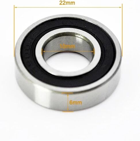 6900 6901-6905 2RS RS 6900RS 6901RS -6904RS BLALLES DEEP GROOVE BLONGS 2PCS (6901-2RS 12X24X6MM) in Saudi Arabia