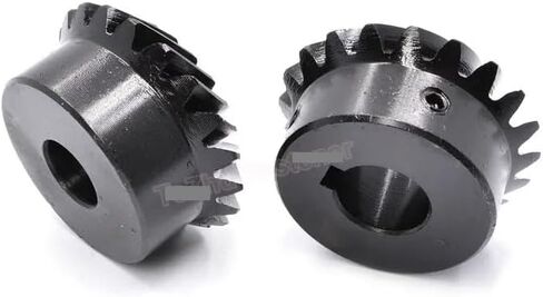 1: 1 مجموعة التروس المائلة الحلزونية 2M 20 25 30TETH KEYWAY BORE 14/15/16/18/22/22/22/22/25MM 45# من الصلب اليسرى واليد اليمنى (22 مم (KEYWAY 6) ، 2M 30TEETH) in Kuwait