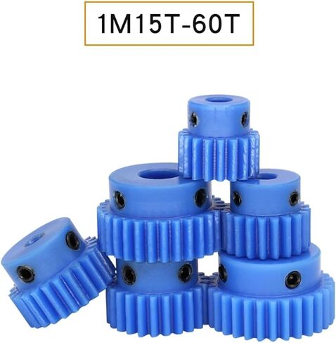 تروس النايلون 1M-22T/24T ارتفاع الأسنان 10 مم أسنان الملعب 3.14 ملم ترس محرك داخلي 5/6/6.35/7/8/10/12 مم أجزاء (8 مم ، 24 أسنان) in Kuwait