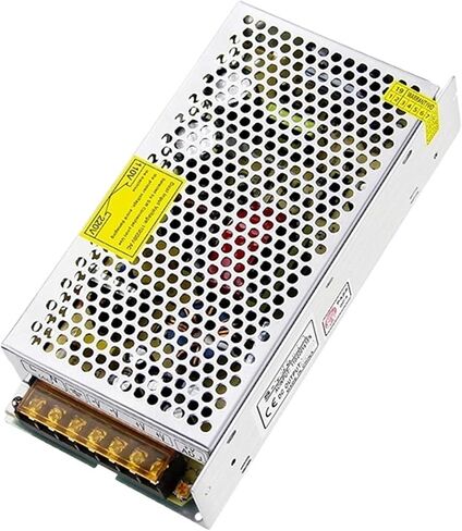 AC 110V/220V to DC 5V 12V 24V Power Supply Adapter Lighting Transformer 1A 2A 5A 10A 15A 20A 30A 40A 50A LED Strip Switch Driver(10A,12V) in Saudi Arabia