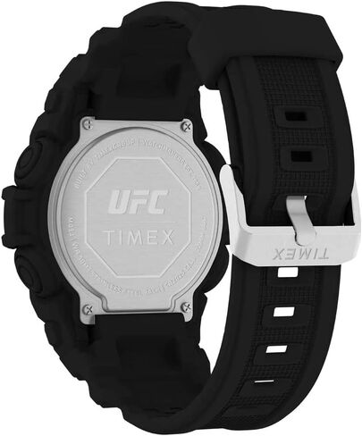 Timex UFC Men's Rematch 50mm Watch - Black Strap Digital Dial Black Case in Kuwait