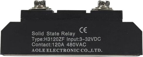 H3120ZF المرحلة الواحدة DC إلى AC 120A 24-480VAC الصلبة الصناعية التتابع/SSR in Saudi Arabia