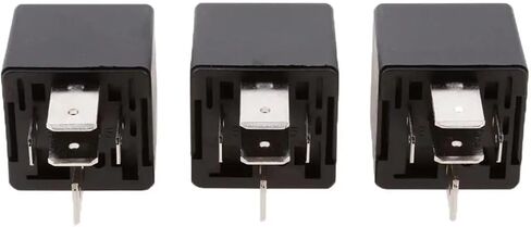 3 Pieces Heavy Duty 24V 80AMP Auto Car Van Boat Electronic 5 Pin SPST Relays in Saudi Arabia