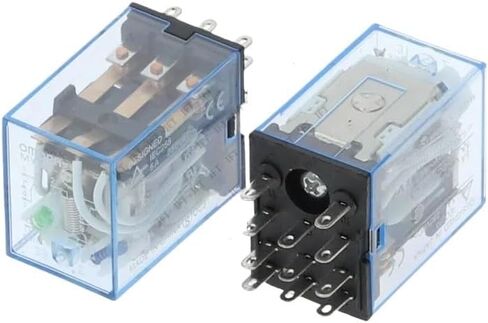 1 PCS Micro Mini Relay HH53P MY3NJ MY3 11-Pin DC AC 12V 24V 36V 110V 220V 380V Coil General Purpose Intermediate Electromagnetic(DC 36V) in Saudi Arabia